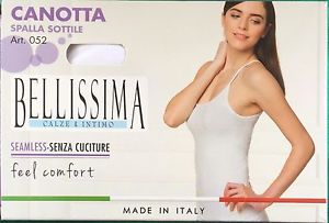 647 MAJICA BELLISSIMA CANOTTA SS052 casadellintimo