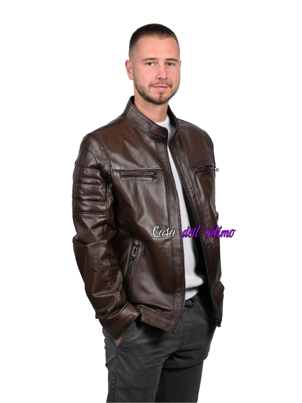 MUsKA KOzNA JAKNA 11138MJ2 BRAON (2)