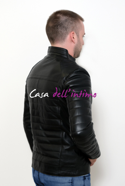 crna kozna jakna david muska jakna casa dell intimo (2)