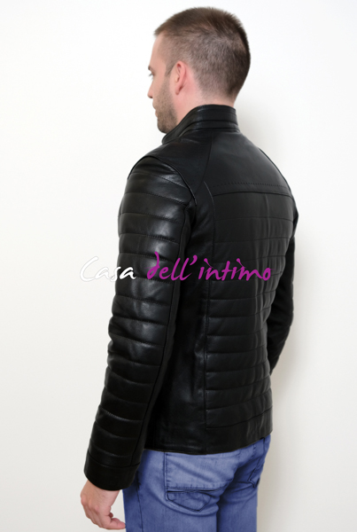 crna kozna jakna david muska jakna casa dell intimo (3)