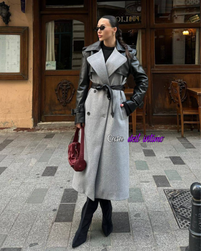 KAPUT HF18649 EKO KOŽA SIVA